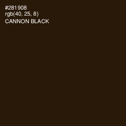 #281908 - Cannon Black Color Image
